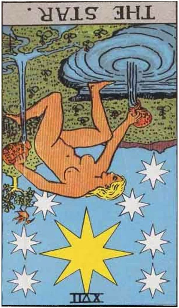 Ý nghĩa lá The Star ngược