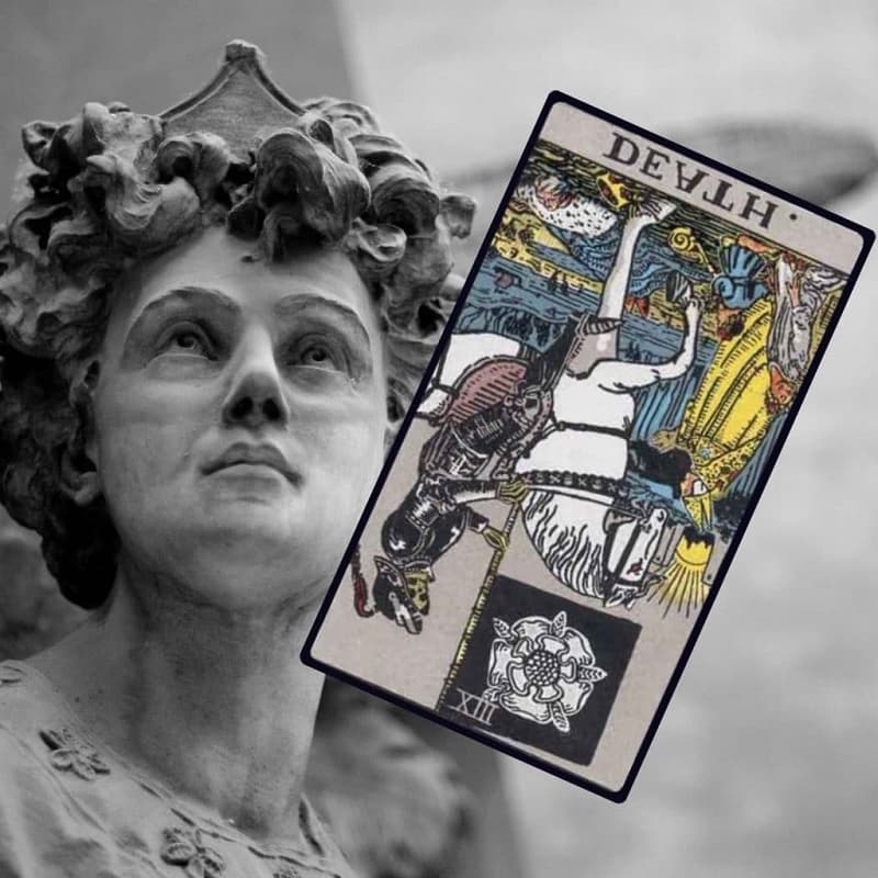 Ý nghĩa lá Death khi phối hợp với các lá khác