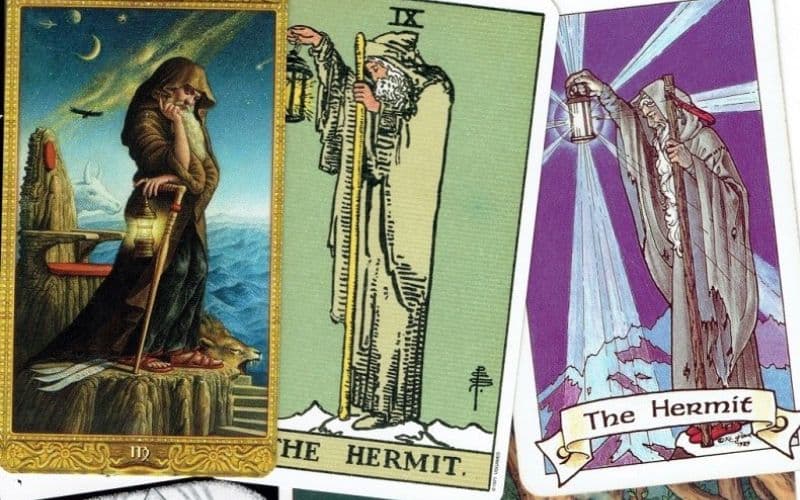 Lá The Hermit Tarot là gì